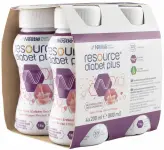 9557_RESOURCE DIABET PLUS PRICHUT JAHODA POR.SOL. 4 X 200 ML